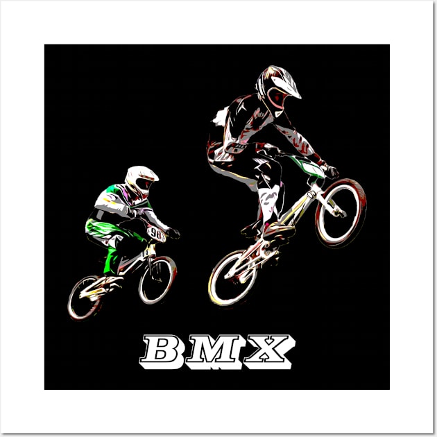 bmx Wall Art by rickylabellevie